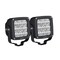 Westin Automotive AXIS LED AUXILIARY LIGHT 4.5IN X 4.5IN FLOOD W/3W OSRAM (SET OF 2) BLACK , HARNESS & BRACKETS INCL 09-12219B-PR - alternate 2